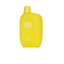 Mango Icy Flavored Flum Pebble 6000 Disposable Vape Device giving 6000 Puffs | evapekings.com - 1PC