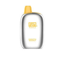 Pineapple Coconut Flum Pebble 6000 Disposable Vape Device 6000 Puffs | evapekings.com - 5PK