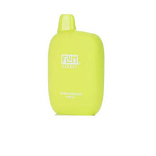 Strawmelon Apple Flavored Flum Pebble 6000 Disposable Vape Device giving 6000 Puffs | evapekings.com - 1PC