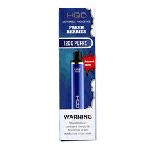 Disposable Vape Device Fresh Berries HQD Cuvie Plus 1200 Puffs