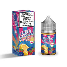 Fruit Monster Blueberry Raspberry Lemon Salt 30ml by Jam Monster | eVape Kings