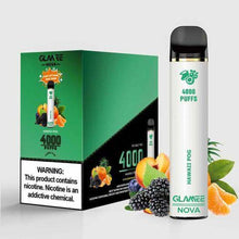 Disposable Vape Device Hawaii Pog glamee nova 4000 Puffs