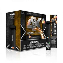 Disposable Vape Device Iced Peach Uno 4K 4000 Puffs