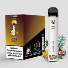 Disposable Vape Device Jungle Juice glamee nova 4000 Puffs