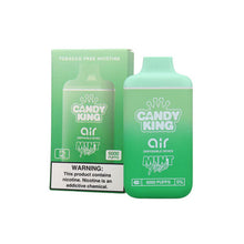 Disposable Vape Device Mint Fresh Candy King AIR 6000 Puffs
