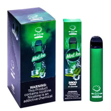 Mint Ice flavor Bomb Lux Disposable Vape