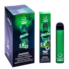 Mint Ice flavor Bomb Lux Disposable Vape 6PK | evapekings.com