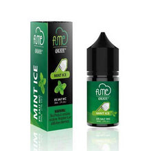 FUME Mint Ice Salt Nic Juice E-Liquid 30ml Bottle