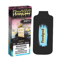 Party Flavored Foodgod Luxe ZERO 0% Disposable Vape Device 2400 Puffs 10PC | EvapeKings.com
