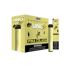 Disposable Vape Device Pina Colada Uno Mas 1200 Puffs
