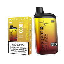 Pineapple Mango Peach Flavored Leaf Bar Platinum Disposable Vape Device 8000 Puffs 1PC | eVapeKings.com