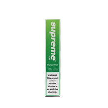 Pure Mint Supreme MAX Disposable Vape Device 2000 Puffs