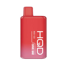 10 Pack Red Ice Flavored Flavored HQD Cuvie BAR Disposable Vape Device 7000 Puffs | evapekings.com
