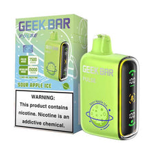 Sour Apple Ice Flavored Geek bar Pulse Disposable Vape Device - 15000 Puffs | evapekings.com - 1PC