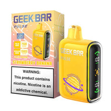 Strawberry Banana Flavored Geek bar Pulse Disposable Vape Device - 15000 Puffs | evapekings.com - 1PC