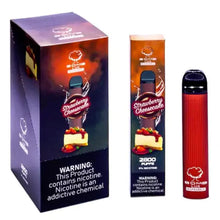 Strawberry Cheesecake flavor Bomb Lux Disposable Vape 1PC | evapekings.com