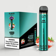 Disposable Vape Device Strawberry Cream Glamee Nova 4000 Puffs