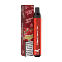 Strawberry Custard Flavored Monster Bars Disposable Vape Device 3500 Puffs 10PC | EvapeKings.com
