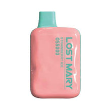 Strawberry Ice Flavored EBDesign LOST MARY OS5000 Disposable Vape Device - 5000 Puffs | evapekings.com - 10PK