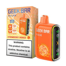 Strawberry Mango Flavored Geek bar Pulse Disposable Vape Device - 15000 Puffs | evapekings.com - 1PC