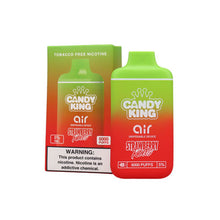 Disposable Vape Device Strawberry Rolls Candy King AIR 6000 Puffs