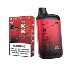 Strawberry Watermelon Flavored Leaf Bar Platinum Disposable Vape Device 8000 Puffs 5PC | eVapeKings.com