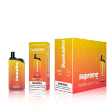 StrawberryBananaflavored Supreme Pandora Disposable Vape Device 7000 Puffs