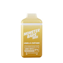 Vanilla Custard Monster Bars MAX Disposable Vape DevIce by Jam Monster