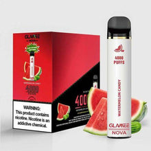 Disposable Vape Device Watermelon Candy glamee nova 4000 Puffs