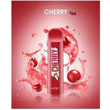 hqd cuvie cherry disposable vape device 3pk