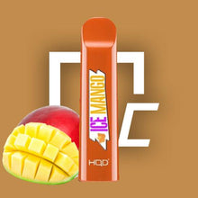 hqd cuvie iced mango disposable vape device 3pk