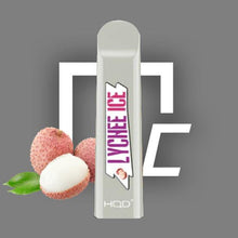 hqd cuvie lychee ice disposable vape device 3pk