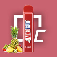 hqd cuvie mixed fruit disposable vape device 3pk