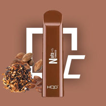 hqd cuvie nuts tobacco disposable vape device 3pk