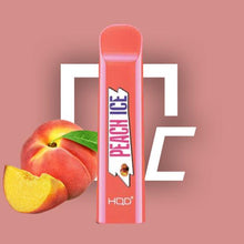 hqd cuvie peach ice disposable vape device 3pk
