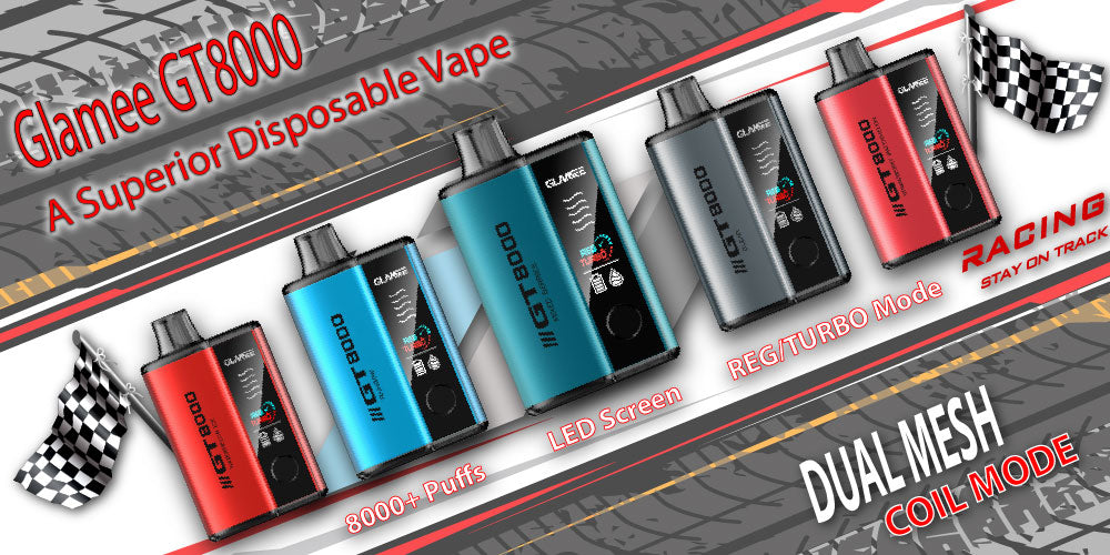 Glamee GT8000 Review A Superior Disposable Vape with 8000 Puffs - eVape-Kings Glamee GT8000 Review A Superior Disposable Vape with 8000 Puffs - eVape-Kings