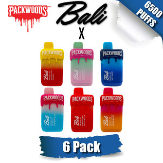 Bali x Packwoods Disposable Vape Device [6500 Puffs] - 6PK