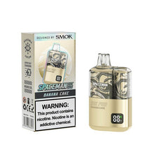 Banana Cake Flavored Spaceman 10K Pro Disposable Vape Device 1PC |  Evape Kings