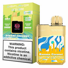 Banana Coconut Flavored Digiflavor Geek Bar LUSH Disposable Vape Device - 20K Puffs | eVape Kings
