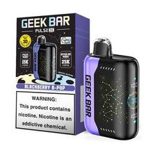 Blackberry Blueberry Flavored Geek Bar Pulse X Disposable Vape Device - 25K Puffs - 10PC | eVape Kings