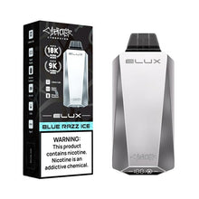 Blue Razz Ice Flavored Elux CYBEROVER Disposable Vape Device 10PK | Evape Kings