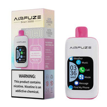 Blueberry Watermelon Flavored AIRFUZE Smart 30000 Disposable Vape Device - 30K Puffs - 10PK | Evape Kings