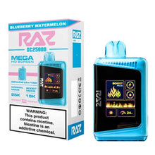 Blue Raz Ice Flavored Raz DC25000 Disposable Vape Device - 25K Puffs| eVape Kings