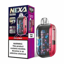 Cherry Bomb Flavored NEXA Ultra 50005 Disposable Vape Device - 50K Puffs | eVape Kings