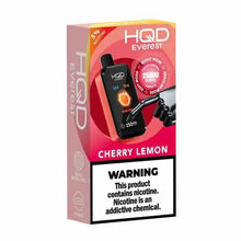 Cherry Lemon Flavored HQD Cuvie Everest Disposable Vape - 2500K Puffs | eVape Kings