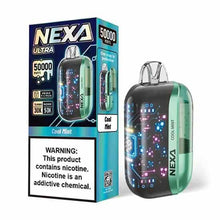 Cool Mint Flavored NEXA Ultra 50008 Disposable Vape Device - 50K Puffs | eVape Kings