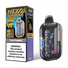 Crystal Grapeball (Invisa Cloud Edition) Flavored NEXA Ultra 50009 Disposable Vape Device - 50K Puffs | eVape Kings