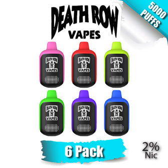 DEATH ROW Snoop Dogg 5000 2% Disposable Vape Device [5000 Puffs] - 6PK