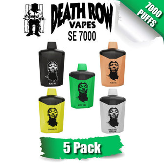Death Row Vapes SE 7000 Snoop Dogg Disposable Vape Device | 7000 Puffs - 5PK
