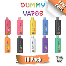 Dummy Vapes 1% Nic Nicotine Disposable Vape Device [8000 Puffs] - 10PK
